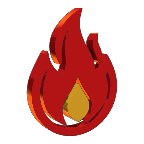 3D V&H Fire Group flame logo
