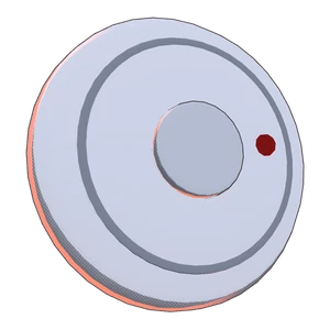 Cartoon smoke alarm